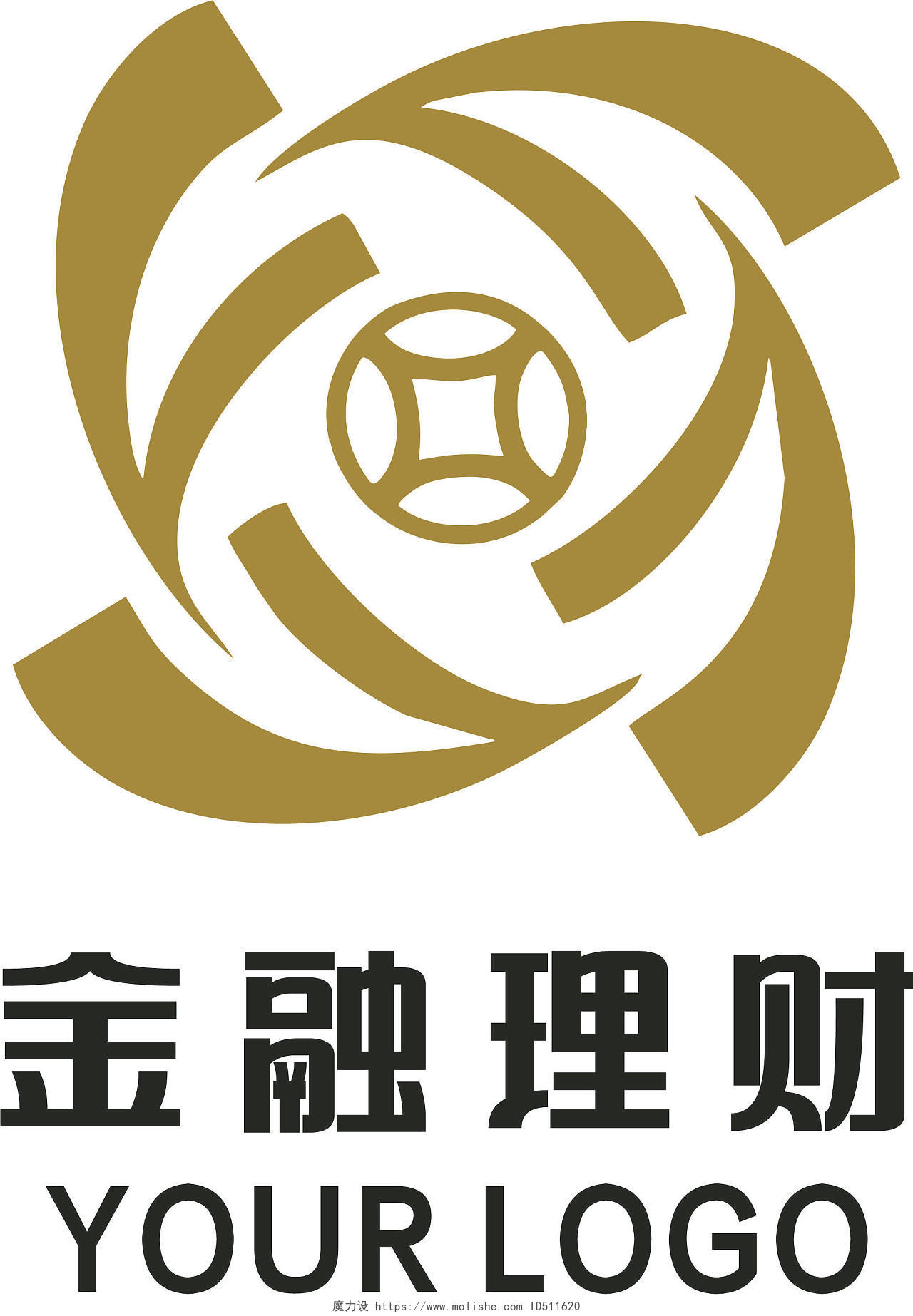 金融理财logo银行logo创意logo时尚logo